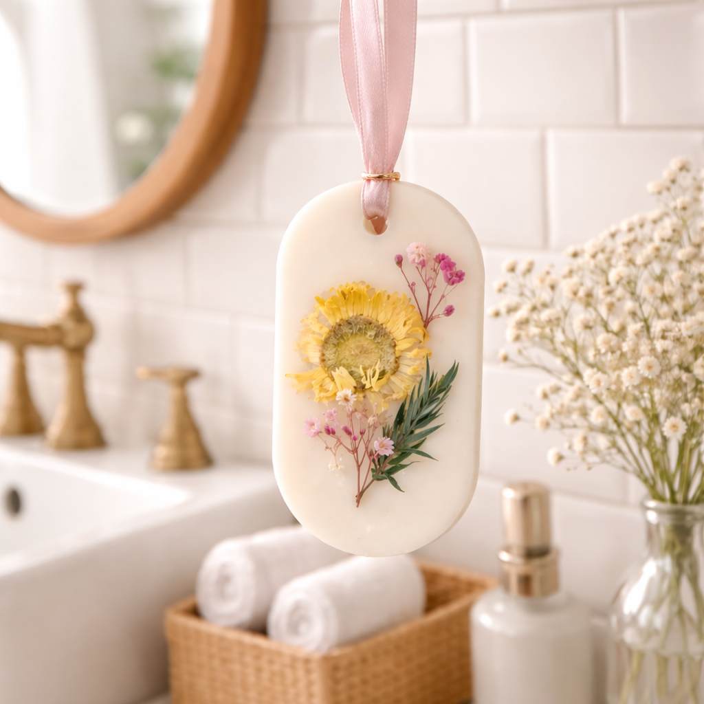 Floral Theme Wax Sachet