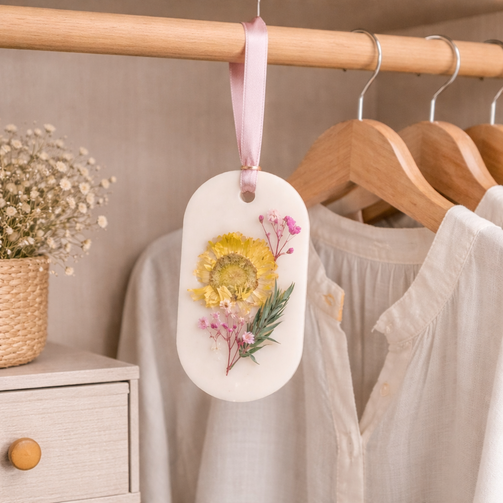 Floral Theme Wax Sachet