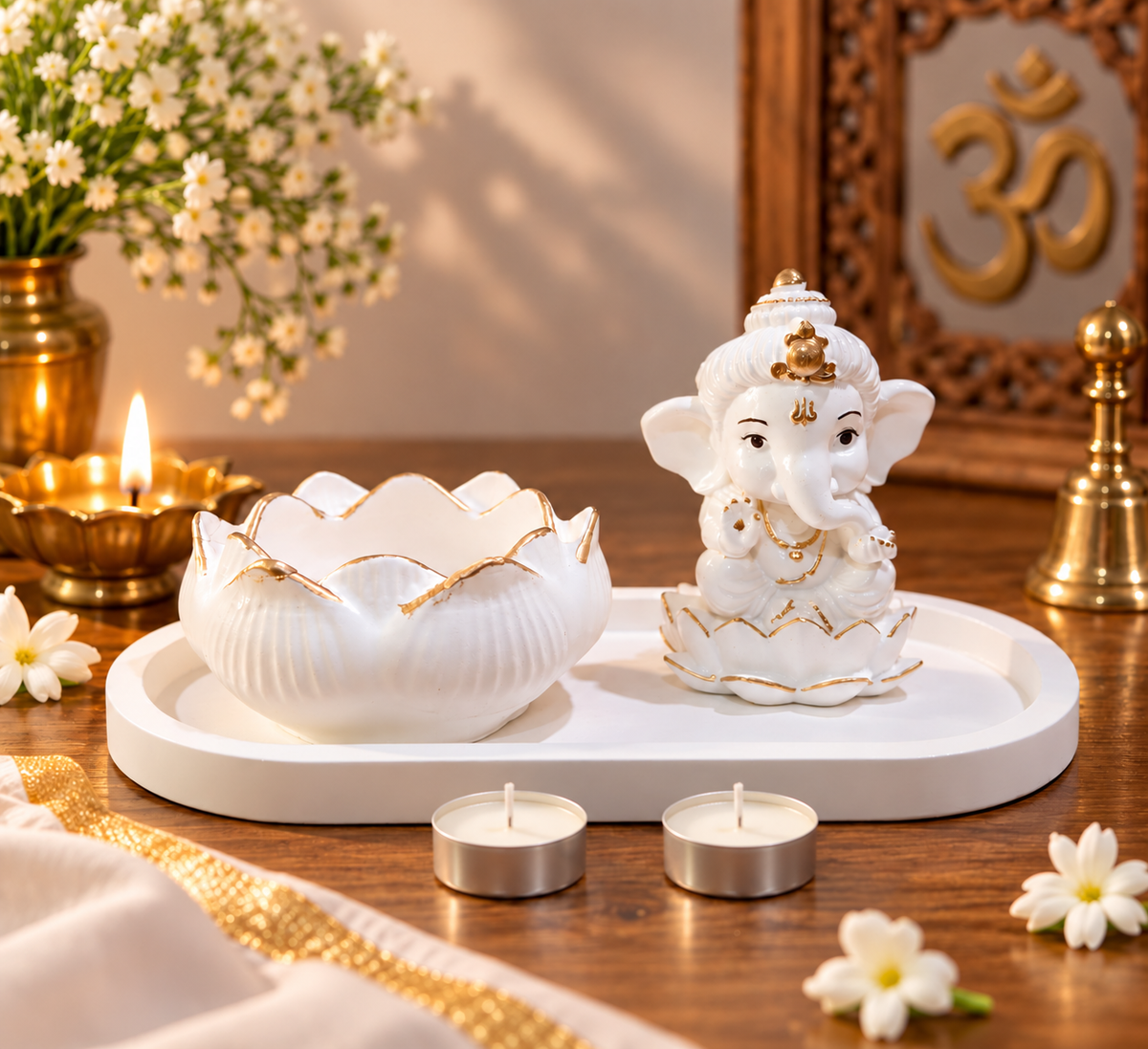 Ganesha Pooja Décor Set