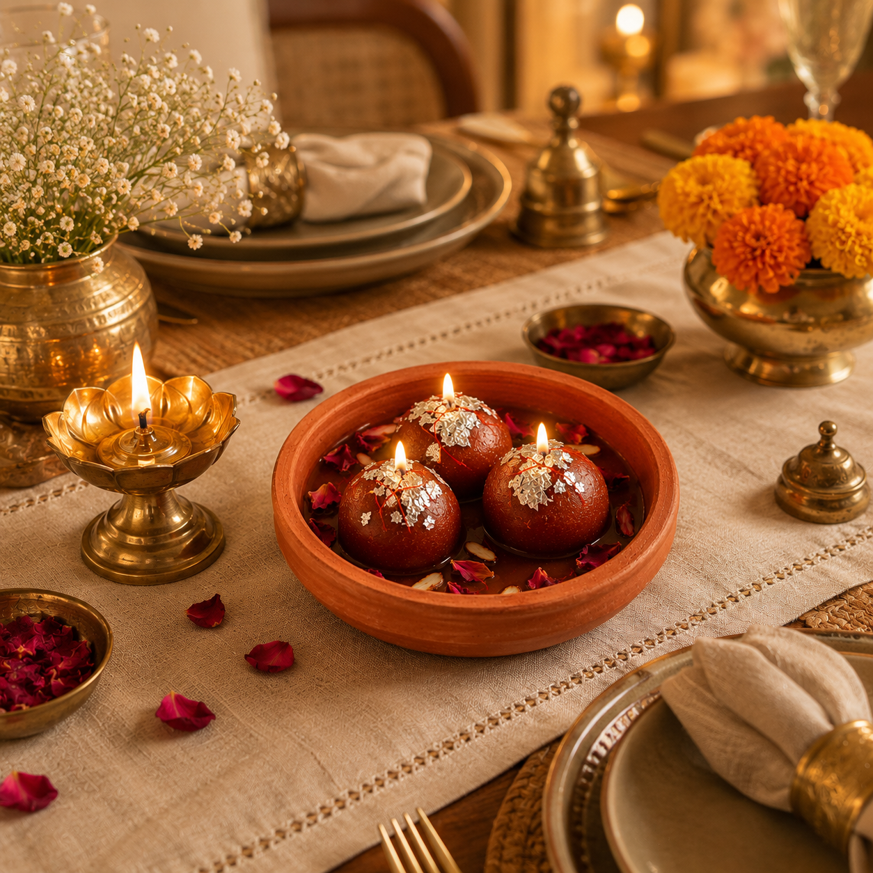 Gulab Jamun Bliss Candle