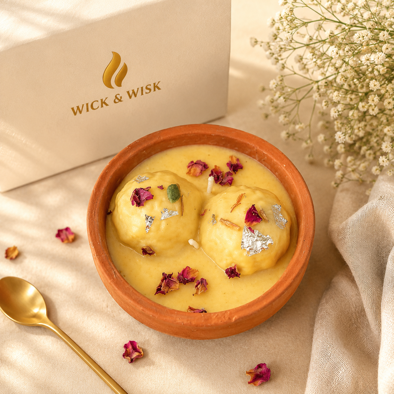 Rasmalai Essence Candle