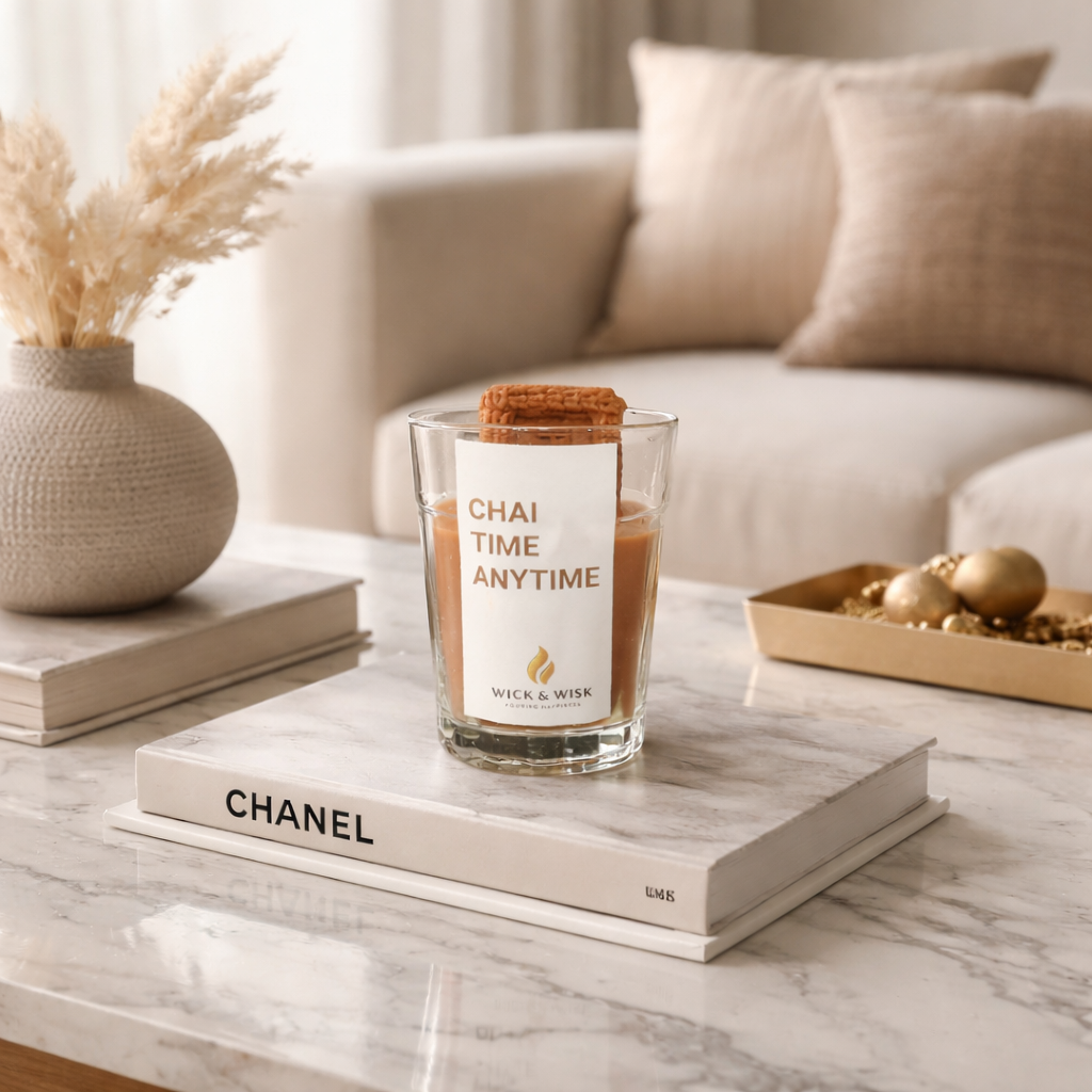 Chai Time Soy Wax Candle | Masala Tea Fragrance