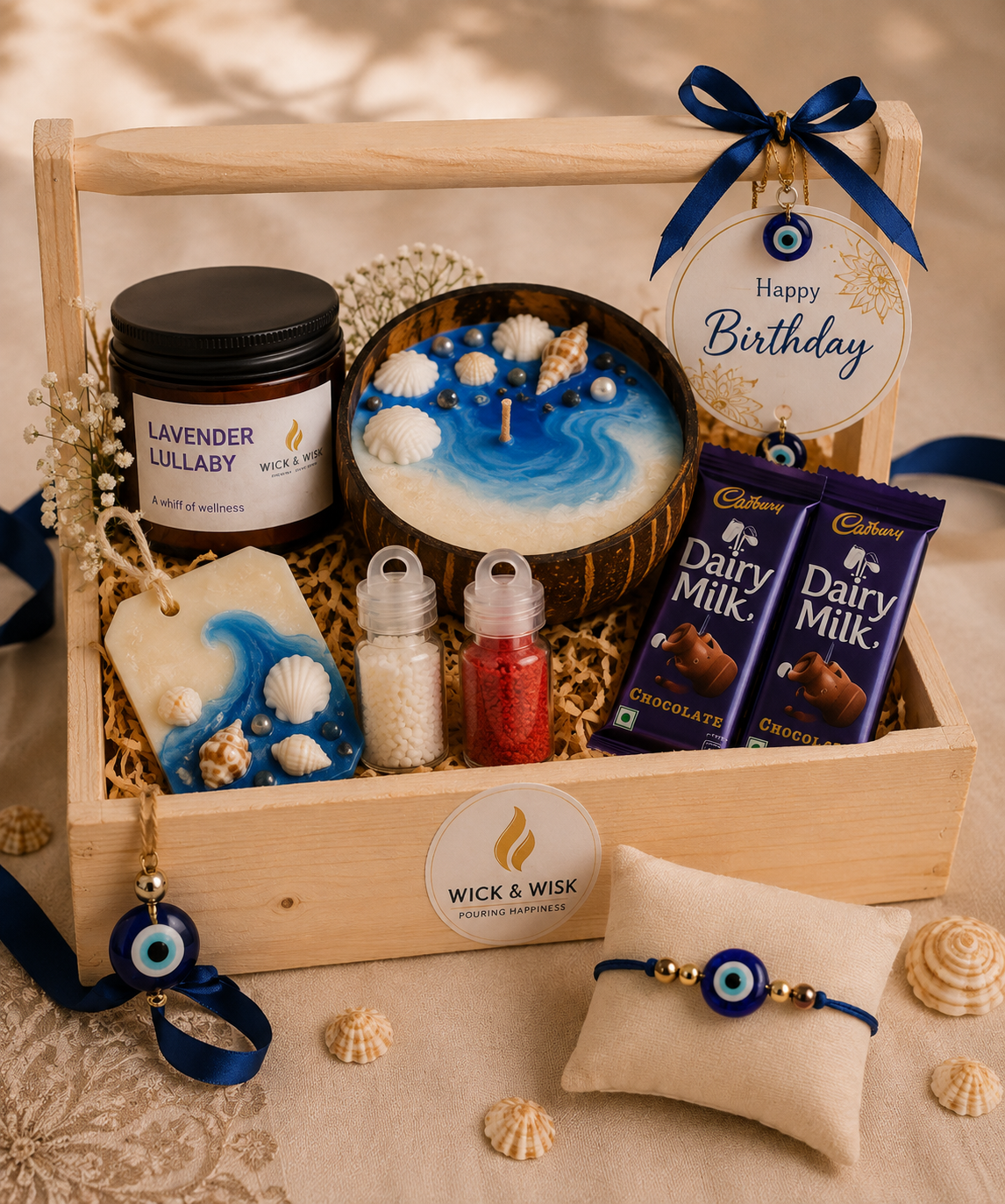 Ocean Inspired Rakhi Gift Hamper