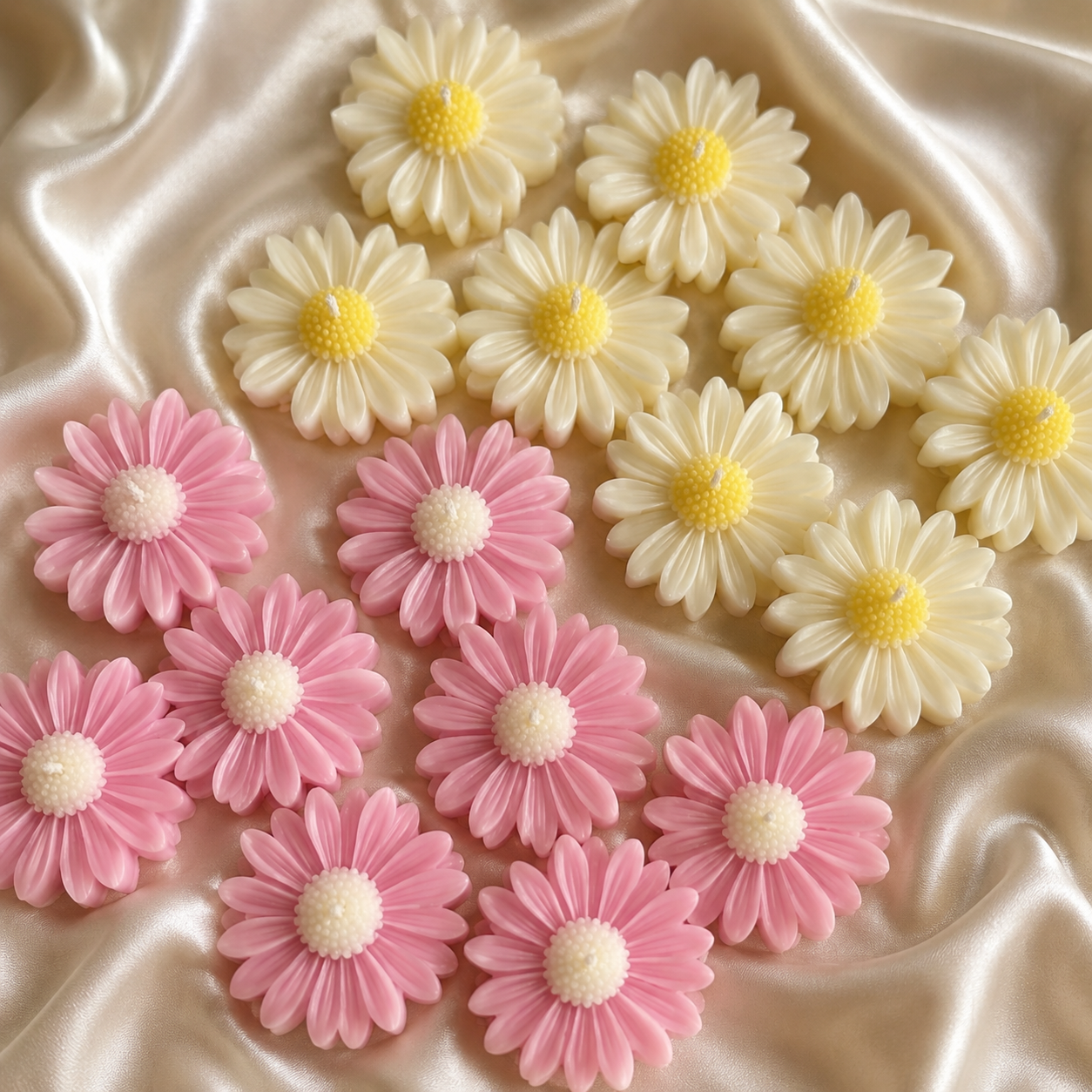 Floating Daisy Soy Wax Candle | Aesthetic Fragrance