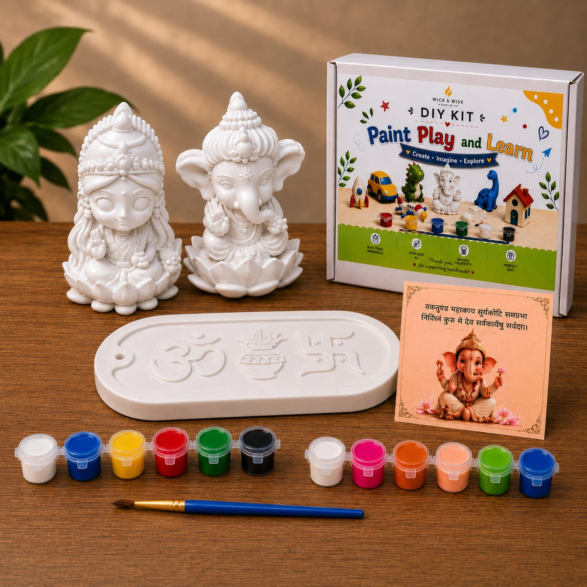Ganesha Laxmi Essence Holder DIY Kit