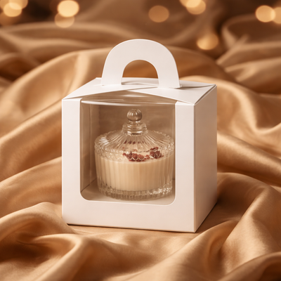 Rose Petal Paradise – Soy Wax Candle | Royal Rose Fragrance