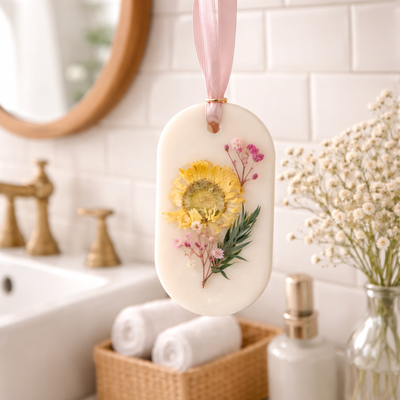 Floral Theme Wax Sachet