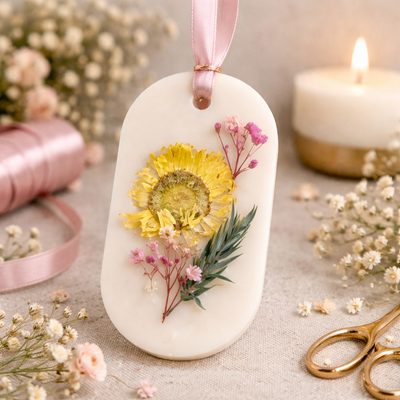 Floral Theme Wax Sachet