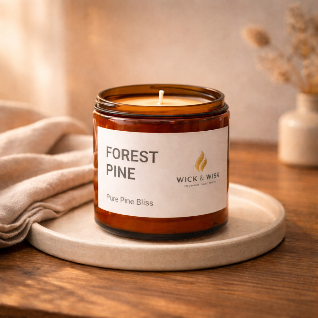 Forest Pine Soy Wax Candle | Eco-Friendly