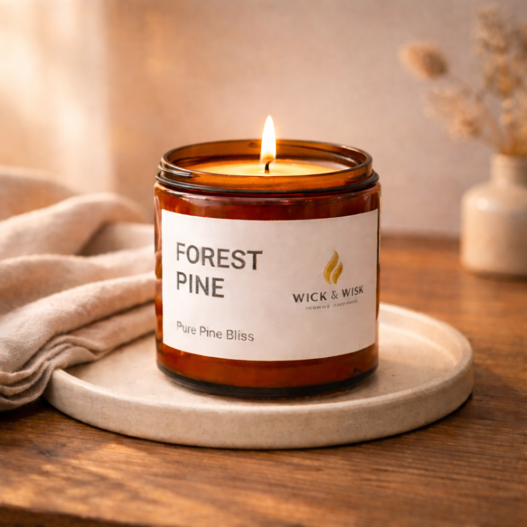 Forest Pine Soy Wax Candle | Eco-Friendly