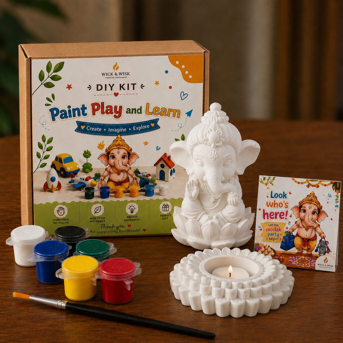Ganesha Tea-light Kit