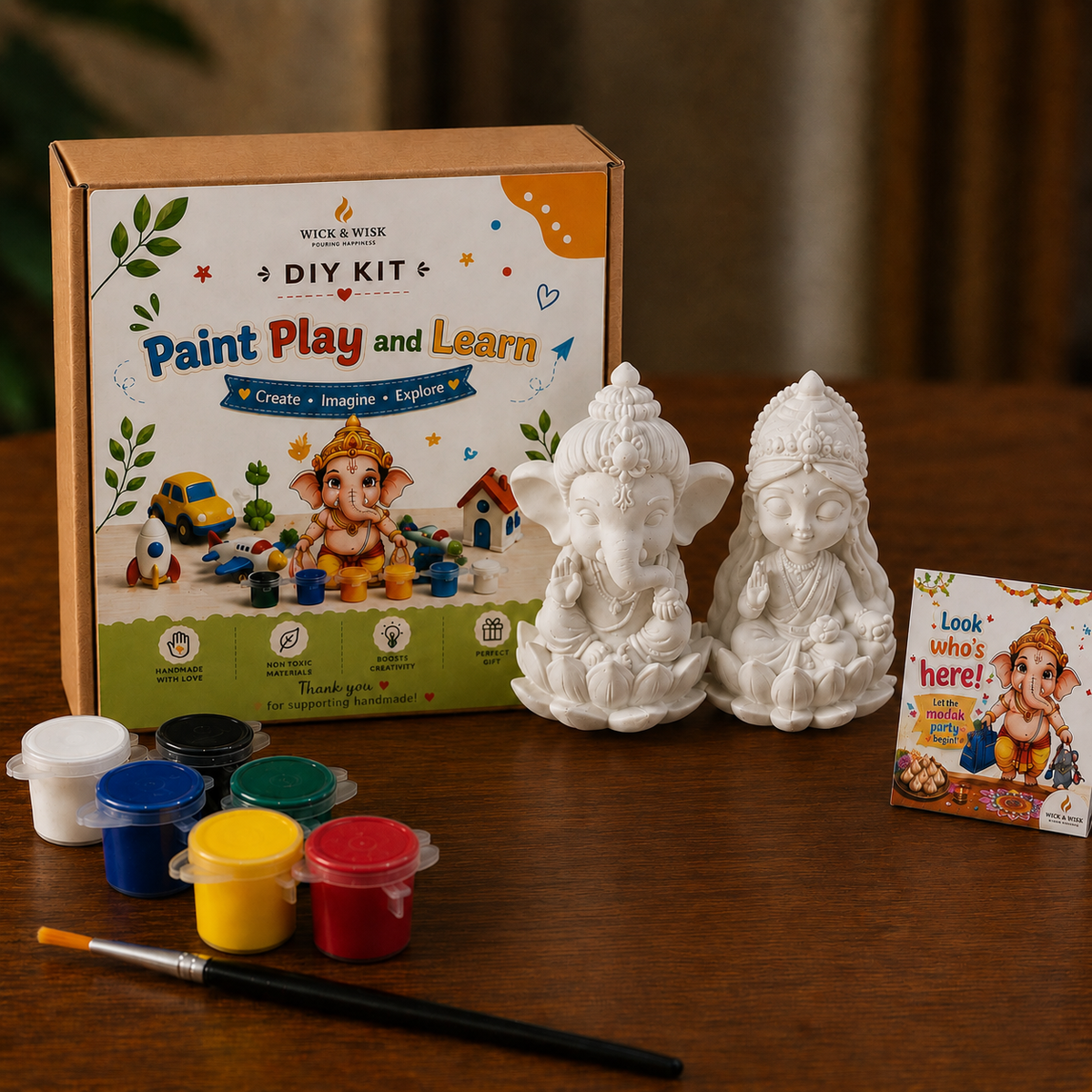 Ganesha Laxmi Duo DIY Kit