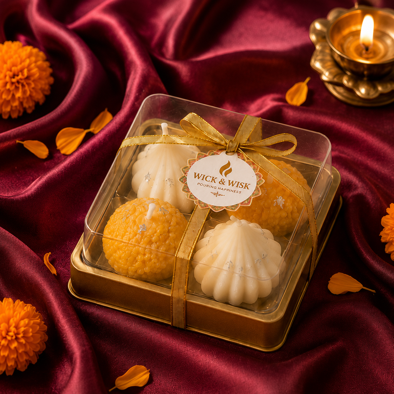 Motichoor & Modak Candle