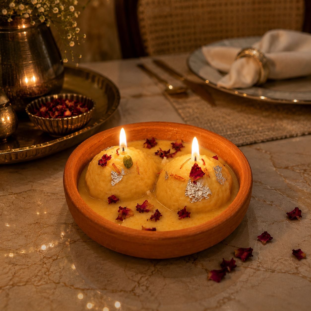 Rasmalai Essence Candle