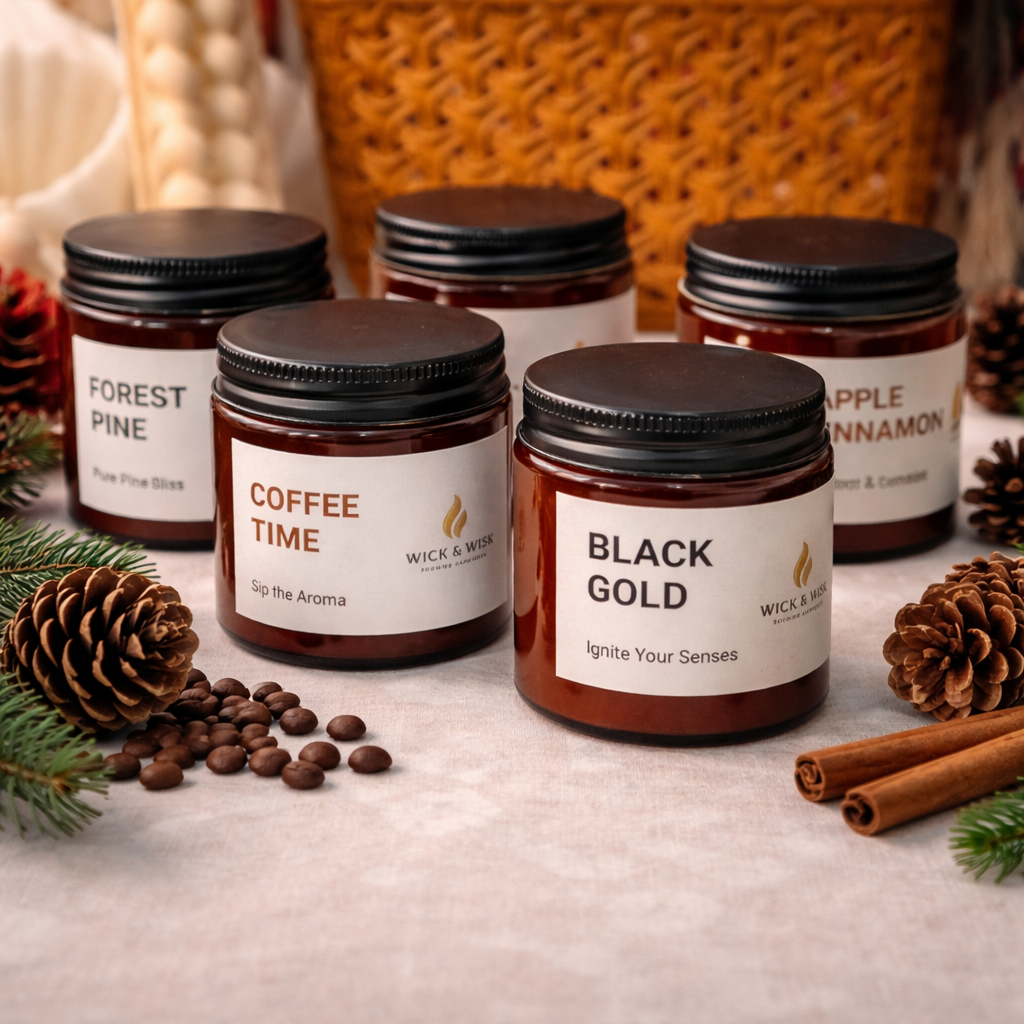 Essence Pack | 50 Designer Candles | 10 Varieties