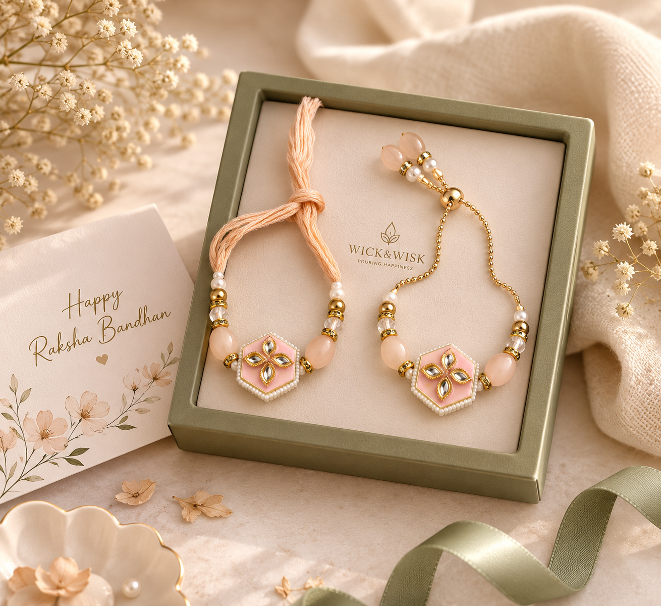 Petals of Love Rakhi Hamper