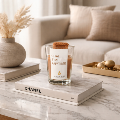 Chai Time Soy Wax Candle | Masala Tea Fragrance