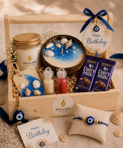 Ocean Inspired Rakhi Gift Hamper