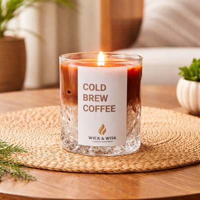 Coffee Latte Scented Candle | Cozy Coffee Aroma