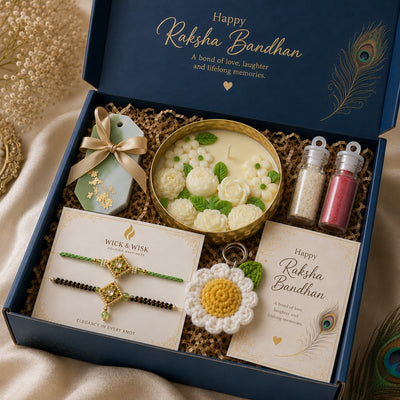 Radha Krishan Rakhi Hamper