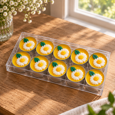Floating Tea-Light Candle - Set of 10