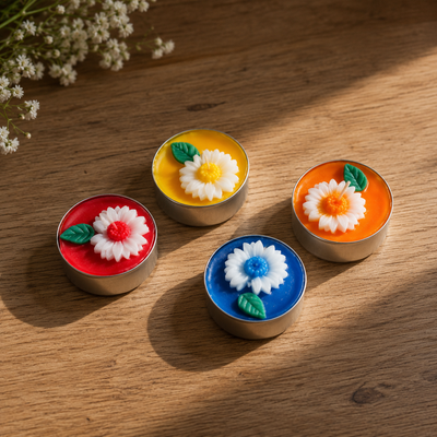 Floating Tea-Light Candle - Set of 10